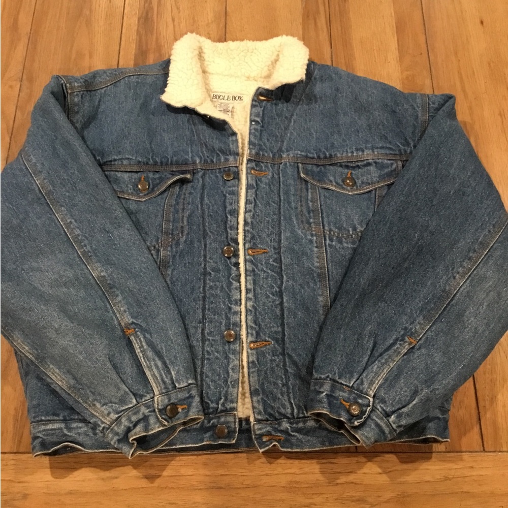 Vintage Bugle Boy Sherpa